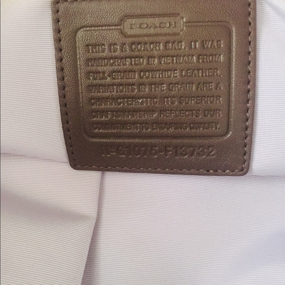 Coach brown handbag - Picture 5 of 7